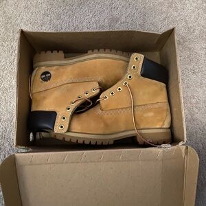 Timberland 6 inch premium boots tan “wheat”